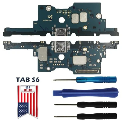 Placa de puerto de carga USB fabricante de equipos originales para Samsung Galaxy Tab S6 10,5" SM-T860 T865 T867 EE. UU. Foto 1 de 4