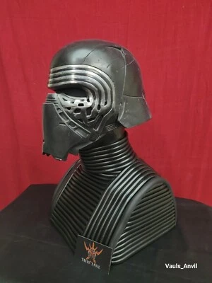 Exhibición de casco blindado - Armadura de cabeza - Pantalla de cabeza de tamaño completo armadura de goma Foto 1 de 4