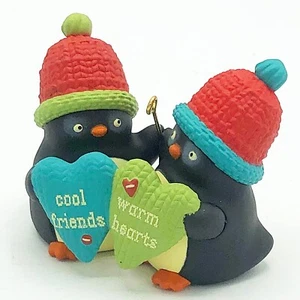 Cool Friends 2015 Hallmark Ornament Penguins - Picture 1 of 8