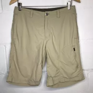 Patagonia Herren 30 Cargoshorts khaki 10" Reißverschlusstasche leicht Wandern Gorpcore - Bild 1 von 6