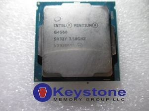 Intel Pentium G4560 3.5GHz Kaby Lake CPU LGA1151 Desktop*km - Picture 1 of 1