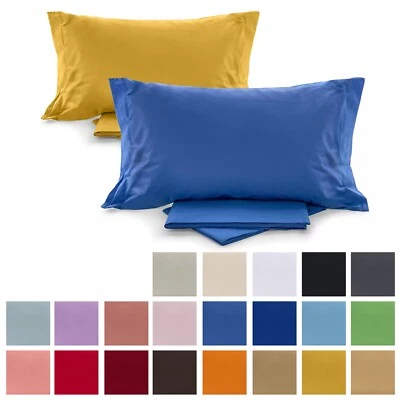 Lenzuola Biancaluna matrimoniale piazza e mezza singolo tinta unita cotone 100% - Bild 1 von 2