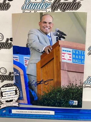 IVAN PUDGE RODRIGUEZ SIGNED AUTOGRAPHED 8x10 BASEBALL PHOTOGRAPH BECKETT BAS COA - Image 1 of 4