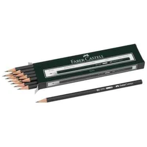 12 lápices FABER-CASTELL 1111 12x HB, B o. 2B, o 4xHB+4xB+4x2B seleccionable - Imagen 1 de 7