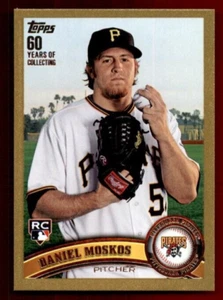 2011 Topps Update Gold #US180 Daniel Moskos RC 0358/2011 - Picture 1 of 2