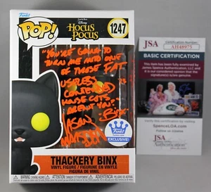 JASON MARSDEN SIGNED THACKERY BINX HOCUS POCUS FUNKO POP FIGURE AUTO +JSA COA - Picture 1 of 3