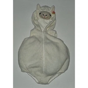 Carter's Llama Halloween Costume Baby Girl 6-9 Months 1-Piece Sherpa Sheep Lamb - Picture 1 of 9