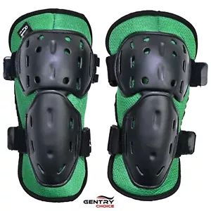 RIDERACT® Adults Elbow Protectors Safe Mode-v1 Green Motorcycle Protective Armor - Picture 1 of 7
