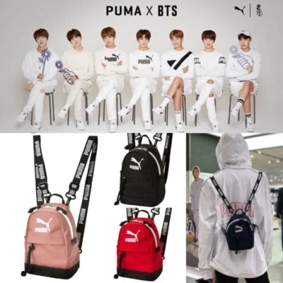 [NEW/LIMITED] Puma X BTS Minime Backpack BLACK Color - Image 1 of 4