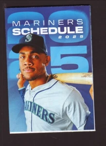 Seattle Mariners Julio Rodriguez 2025 Spring Training Pocket Schedule - Picture 1 of 1