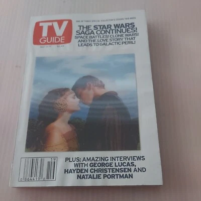 2002 May 17-21, TV Guide, 1/3 "Star Wars Saga Continues" 3 Different 3D Covers - Image 1 of 3