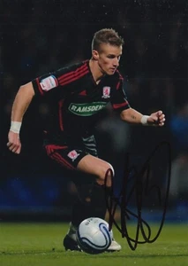 Joe Bennett handsigniertes 7x5 Foto Fußball Autogramm Middlesbrough 5 - Bild 1 von 1