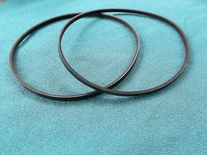 2 NEW DRIVE BELTS FOR RIKON 70-100 MINI LATHE 12" LATHE - Picture 1 of 2