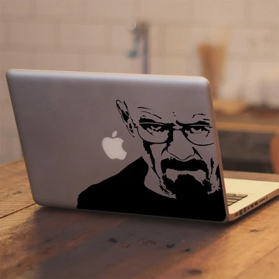Breaking Bad Angry Walter White for Macbook 11 12 13 15 17" Vinyl Decal Sticker - Image 1 of 2