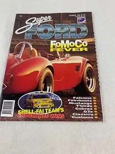 Super Ford Vintage 90's Magazine Mustang Falcon Capri Supercar - Picture 1 of 4
