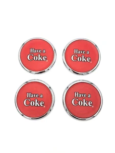 Coca-Cola Have a Coke Coasters Set 4 Series Vintage Collectible 1999  No Holder. - Picture 1 of 12