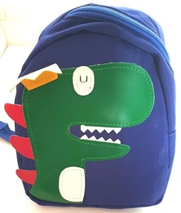 NUEVO Mochila Azul Dinosaurio Niños Regreso a la Escuela Mochila Niños Niñas Niño - Imagen 1 de 3