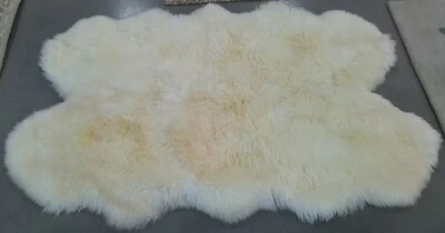 Alfombra mancha trasera natural/blanca 4'-0" x 6'-0", precio reducido 1172774508 SHS211A-4 Foto 1 de 4