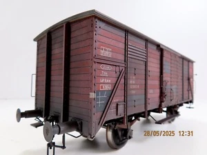 (1MSE01) KM1 201010 B Spur 1  Güterwagen G10 der DB, patiniert A.Gutheil, OVP - Picture 1 of 14