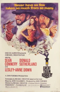 THE GREAT TRAIN ROBBERY tolles Original ROLL 27x41 Filmplakat 1979 - Bild 1 von 1