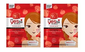 Yes To Tomatoes for Breakout Prone Skin DIY Powder to Clay Mask 1 Ct. (2 Pack) - Picture 1 of 1