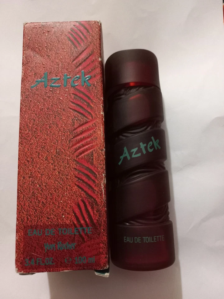 AZTEK eau de TOILETTE 100ml NON vapo  DE YVES ROCHER pour HOMME PLEIN AVEC BOITE - Bild 1 von 2