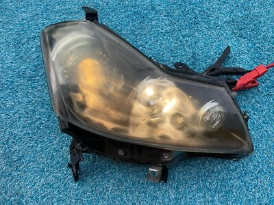 Faro deportivo Infiniti M35 M45 2007-2009 lado del pasajero derecho xenón HID negro Foto 1 de 4