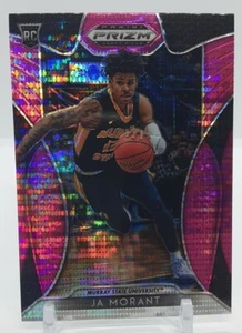 2019-2020 JA MORANT prizm draft picks pink pulsar #2 RC MEMPHIS GRIZZLIES - Picture 1 of 2
