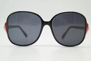 Vintage Sunglasses Silhouette SPX 1161 Black Red Pink Oval - Picture 1 of 6