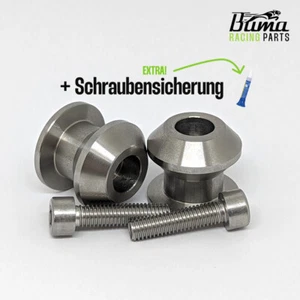 2x Motorrad Bobbins M6 | Motorrad Ständeraufnahme | Universal | + Loctite - Bild 1 von 6