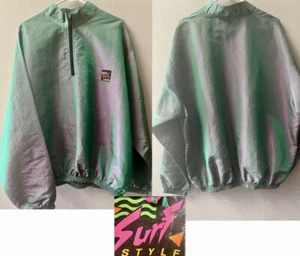 Vintage SURF STYLE Interplanetary Body Gear 90’s Pullover Windbreaker ONE SIZE - Picture 1 of 5