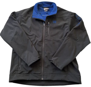 Cinch Black Jacket Size XL Long Sleeves Zip Windbreaker Coat Polyester Softshell - Picture 1 of 11