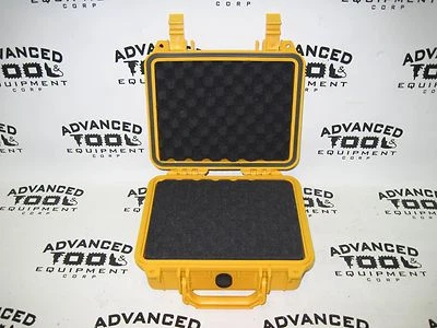 ADVANCED TOOL AND EQUIPMENT YELLOW 10.5" WEATHERPROOF EQUIPMENT CASE 4 TRIMBLE NOMAD 800 800XC 800B 900 L LC