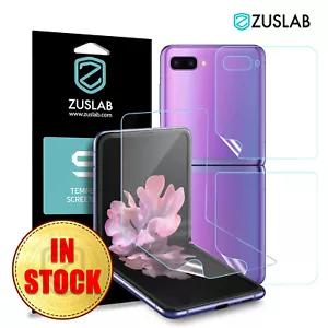 For Samsung Galaxy Z Flip 3 4 5 Screen Protector ZUSLAB Flexible Full Coverage - Picture 1 of 14