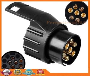 Anhänger Adapter 7/13 7-polig 7pol. auf 13-polig 13pol. Trailer Stecker NEU - Bild 1 von 7
