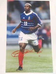 Sylvain Wiltord signed France Image A 10x8 photo UACC Registered dealer RACC - Picture 1 of 1