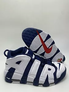 Nike Air More Uptempo '96 White Midnight Navy (FQ8182 100) Men's Sz 10.5/Wmns 12 - Picture 1 of 7