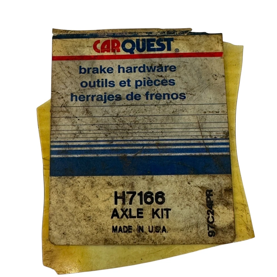 Kit de eje de herrajes de freno NOS Carquest H7166 - Se adapta a Ford Tempo Escort Lynx Foto 1 de 4