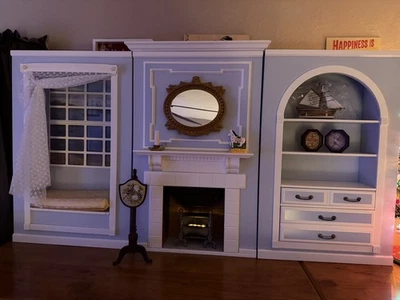 美国女孩娃娃卡罗琳客厅和配件状况良好! — 第 1/4 张图片