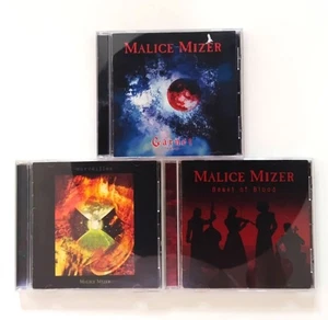 MALICE MIZER 3 CD merveilles / Beast of Blood / Garnet Mana Koji Yuki Klaha USED - Picture 1 of 19