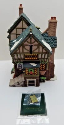 DEPARTMENT 56 Dept 56 HVC Dickens Village Series The Pied Bull Inn #57517 Old Stock w/Box
