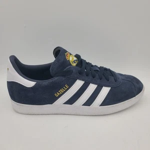 Adidas Gazelle Real Madrid Turnschuhe Herren Größe 8 Blau US IE8502 3 Streifen Weiß - Bild 1 von 11