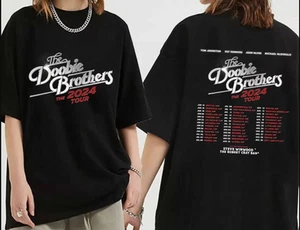The Doobie Brothers 2024 Tour Shirt, T-Shirt, 2 sided HOT trend t shirt hot - Picture 1 of 3