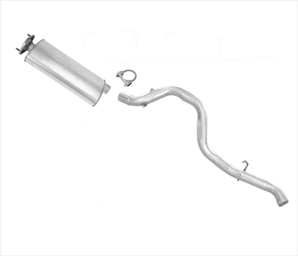 Подходит для системы труб глушителя выхлопной системы 2001-2006 Jeep Wrangler 2,4 л 2,5 л 4,0 л - Изображение 1 из 4