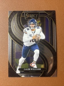 2024 Panini Select - Premier Level Caleb Williams #114 Silver Prizm (RC) - Picture 1 of 10
