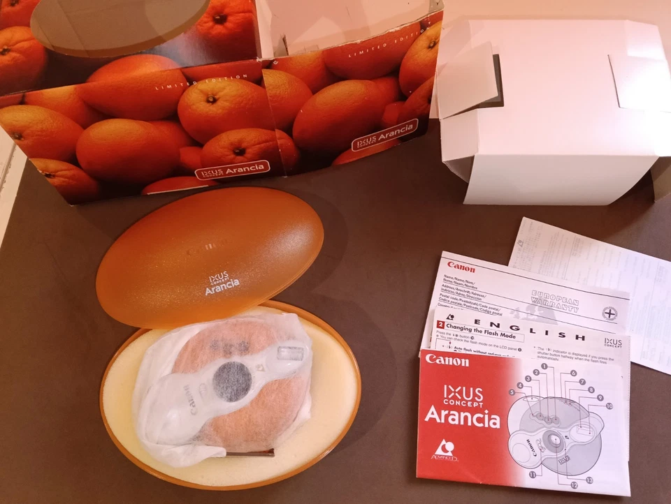 CANON IXUS Concept ARANCIA Limited Edition - Imagen 1 de 4