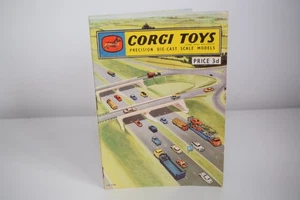 B93 CATALOGO CARTELLA VOLANTINO CORGI TOYS 1960 ECC. COND. - Foto 1 di 4