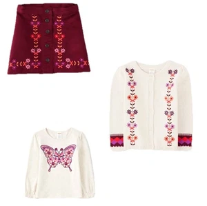 Maglione Gymboree bambina taglia 6 top gonna Spice Martet nuovo - Foto 1 di 13