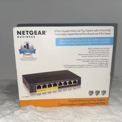 NETGEAR ProSafe Switch - GS108PE  - Image 1 of 4