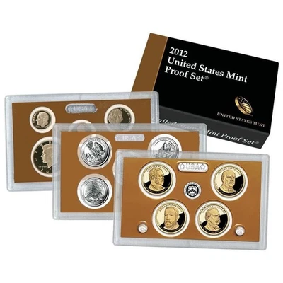 2012-S U.S. Proof Coin Set GEM Proof OGP - Image 1 of 4